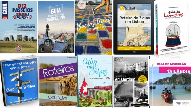 Guias de viagem de blogueiros brasileiros