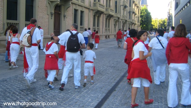 Festa de San Fermin: para toda a família