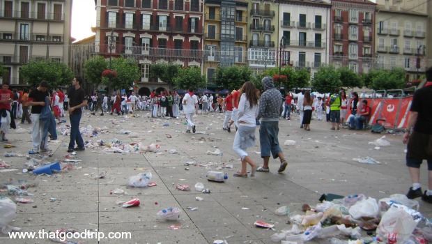 Festa de San Fermin: o depois