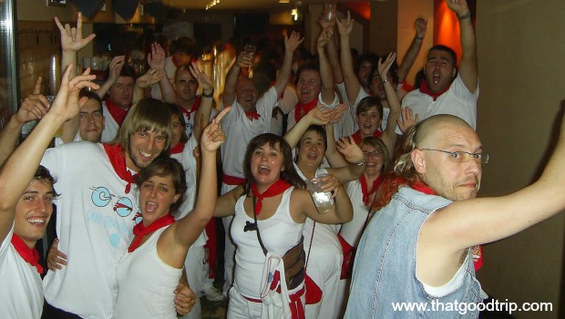 Festa de San Fermin: o durante (de bar em bar)