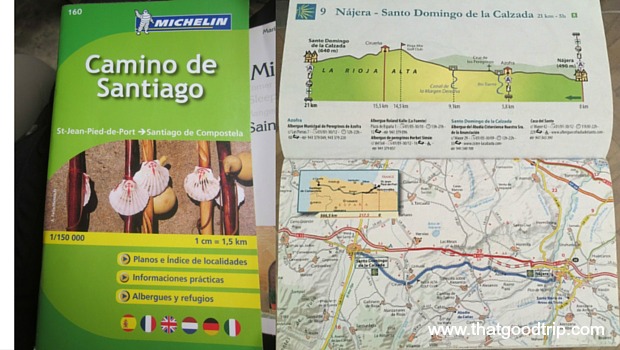 Guias do Camino de Santiago: Michelin