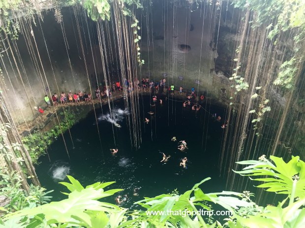 O que fazer na Riviera Maya: cenote Ik Kil