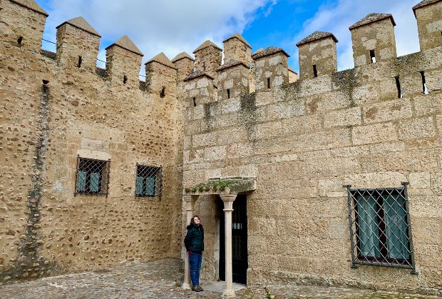 Dia dos Namorados na Espanha: Entrada do Parador de Ciudad Rodrigo